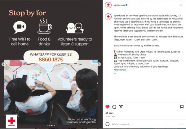 Heart to Heart: Volunteering with Singapore Red Cross After the Myanmar ...